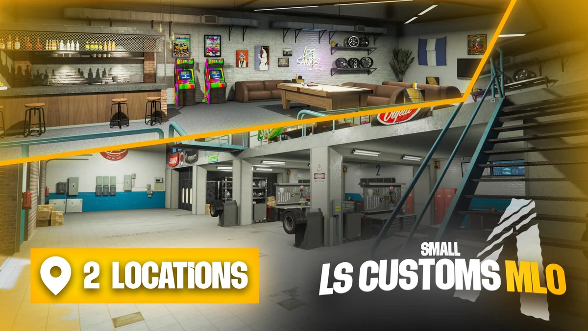Small LS Customs MLO – Fully Open Source | FiveM Map